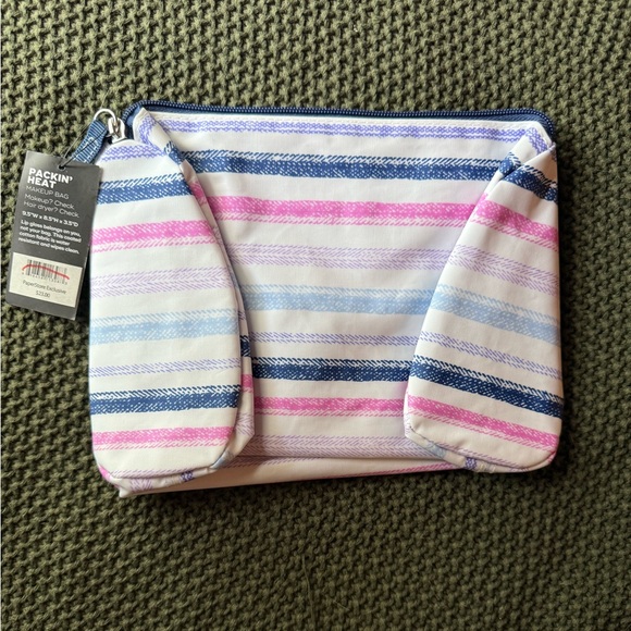 Scout Multicolor Striped Makeup Bag - Picture 2 of 5